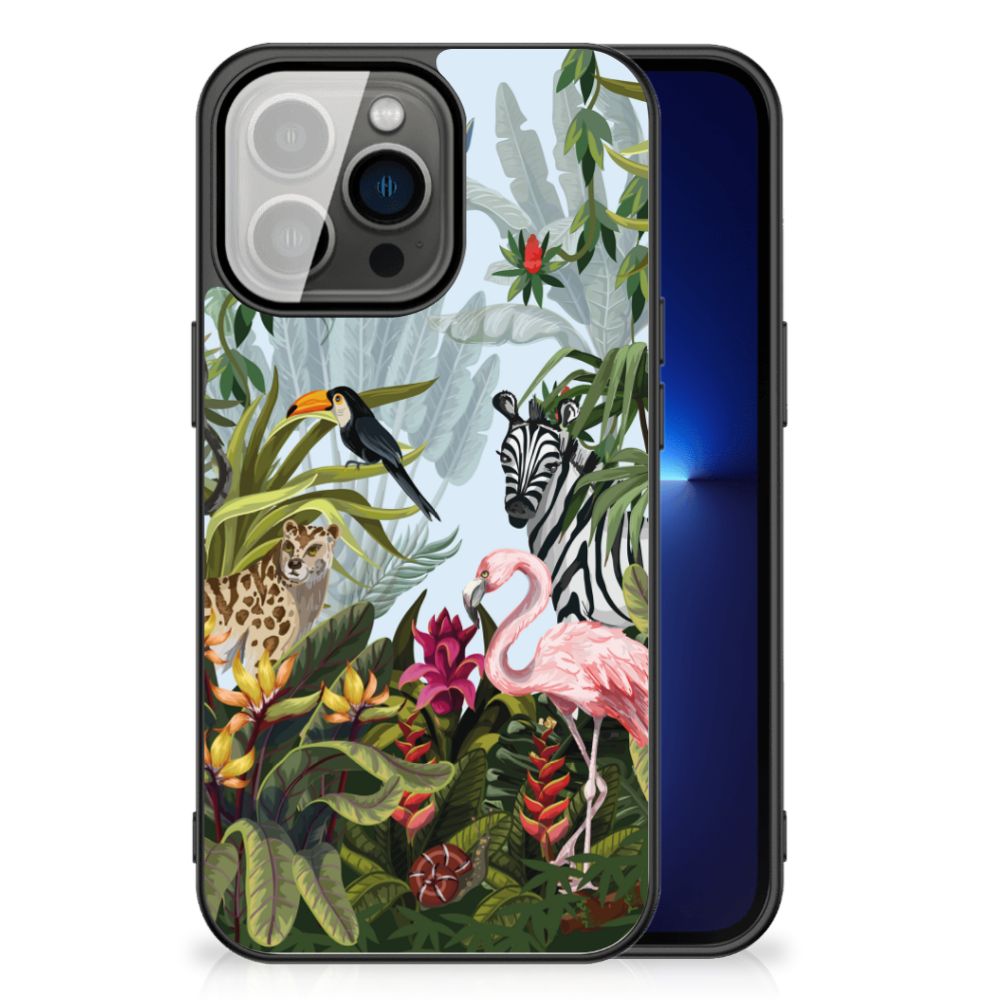 Dierenprint Telefoonhoesje voor iPhone 13 Pro Jungle B2C Telecom