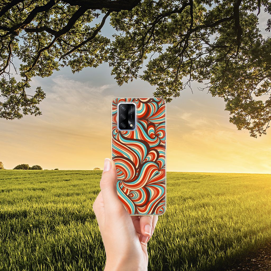 OPPO A74 4G Hoesje maken Retro B2C Telecom
