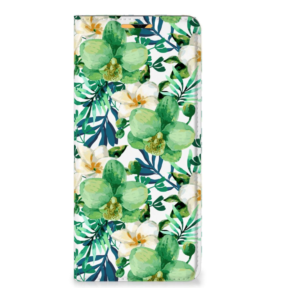 OPPO A15 Smart Cover Orchidee Groen - B2C Telecom