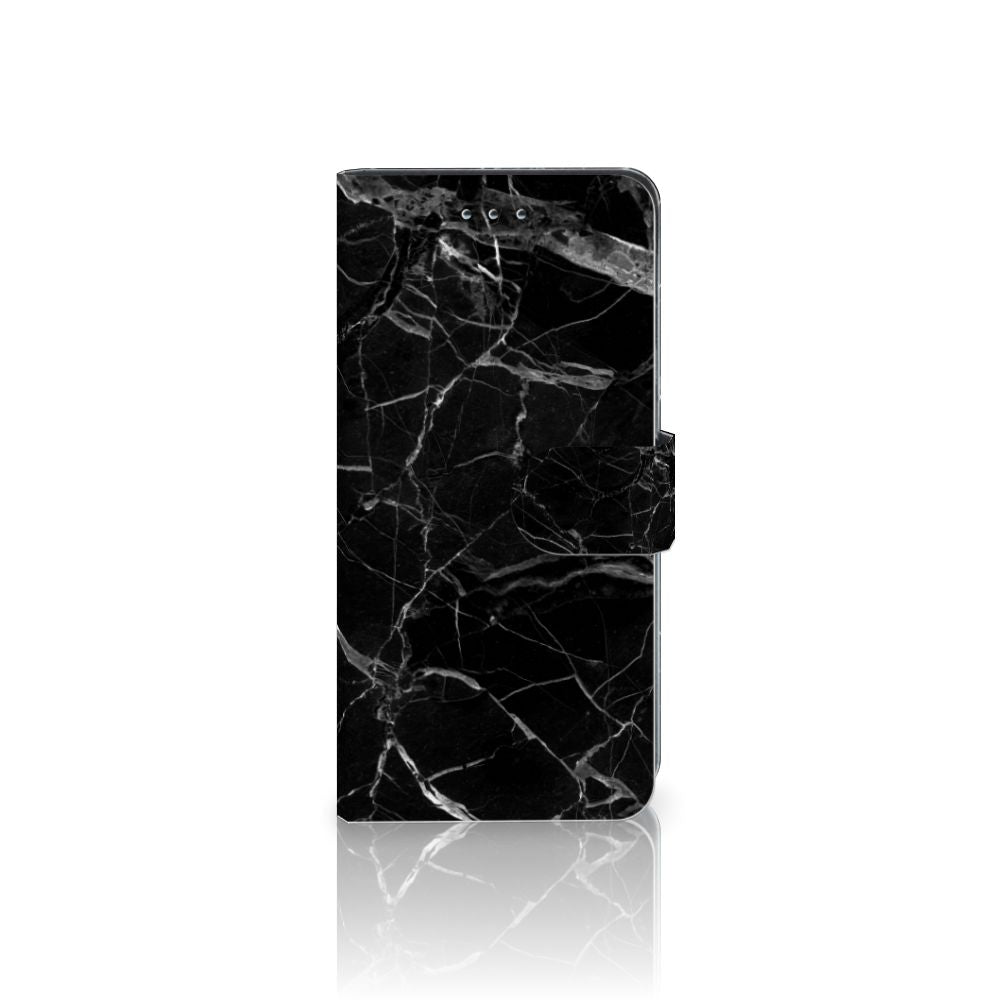 Xiaomi Redmi K20 Pro Bookcase Marmer Zwart - Origineel Cadeau Vader