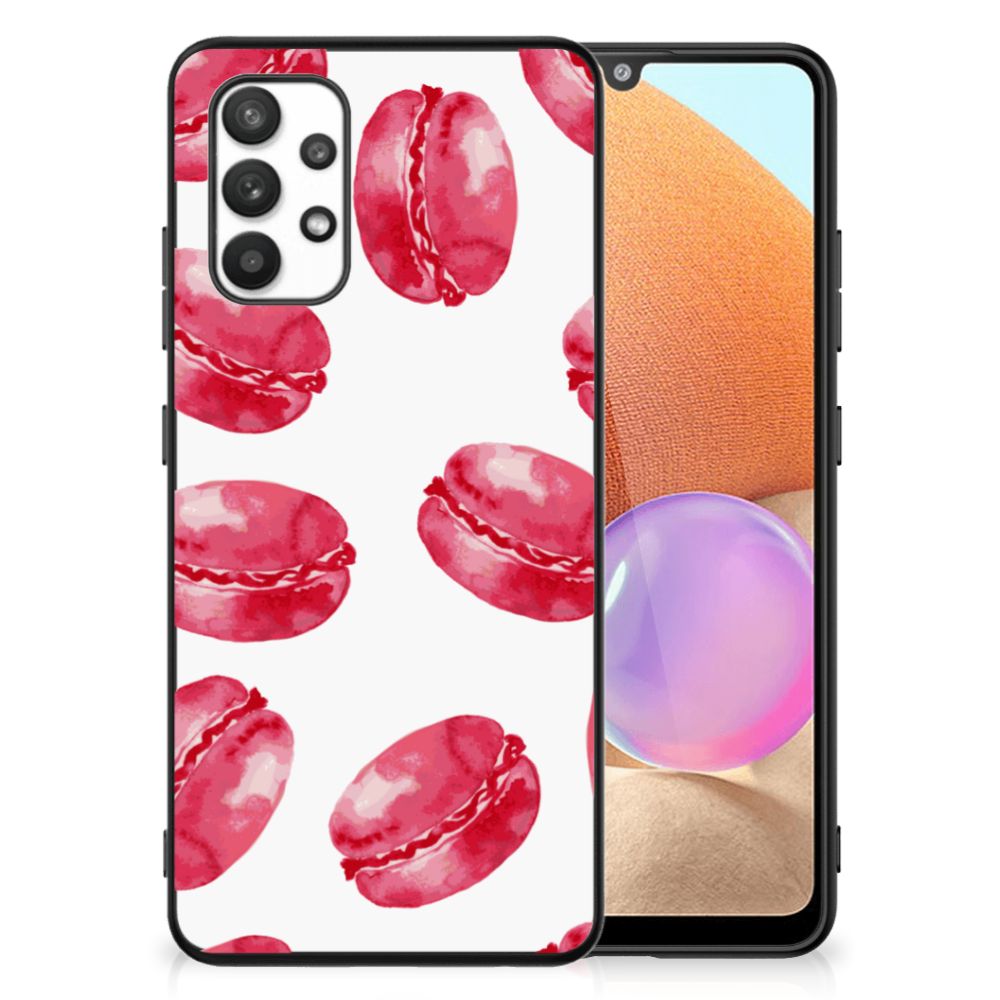 Samsung Galaxy A32 4G | A32 5G Enterprise Editie Back Cover Hoesje Pink Macarons