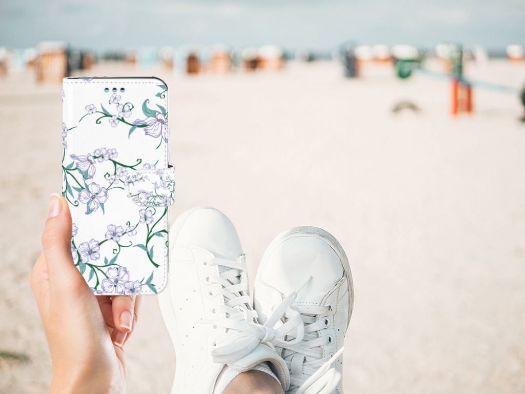 Samsung Galaxy S9 Uniek Hoesje Blossom White