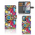 Motorola Moto G60 Wallet Case met Pasjes Punk Rock