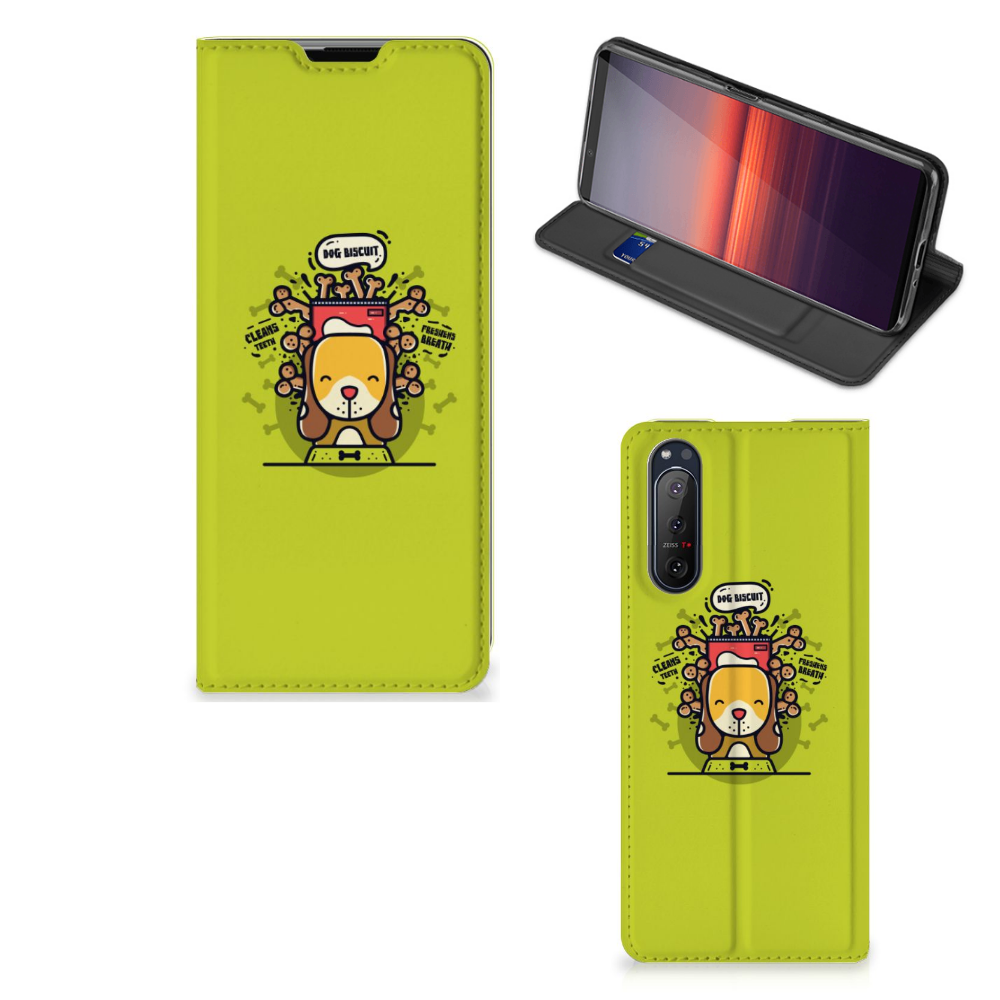 Sony Xperia 5 II Magnet Case Doggy Biscuit - B2C Telecom