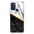 Motorola Moto G60s TPU Siliconen Hoesje Marmer Wit Zwart - Origineel Cadeau Man B2C Telecom