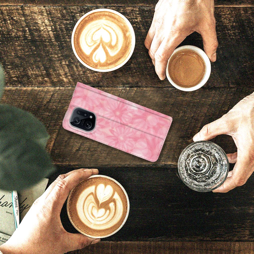 OPPO Find X5 Smart Cover Spring Flowers - B2C Telecom