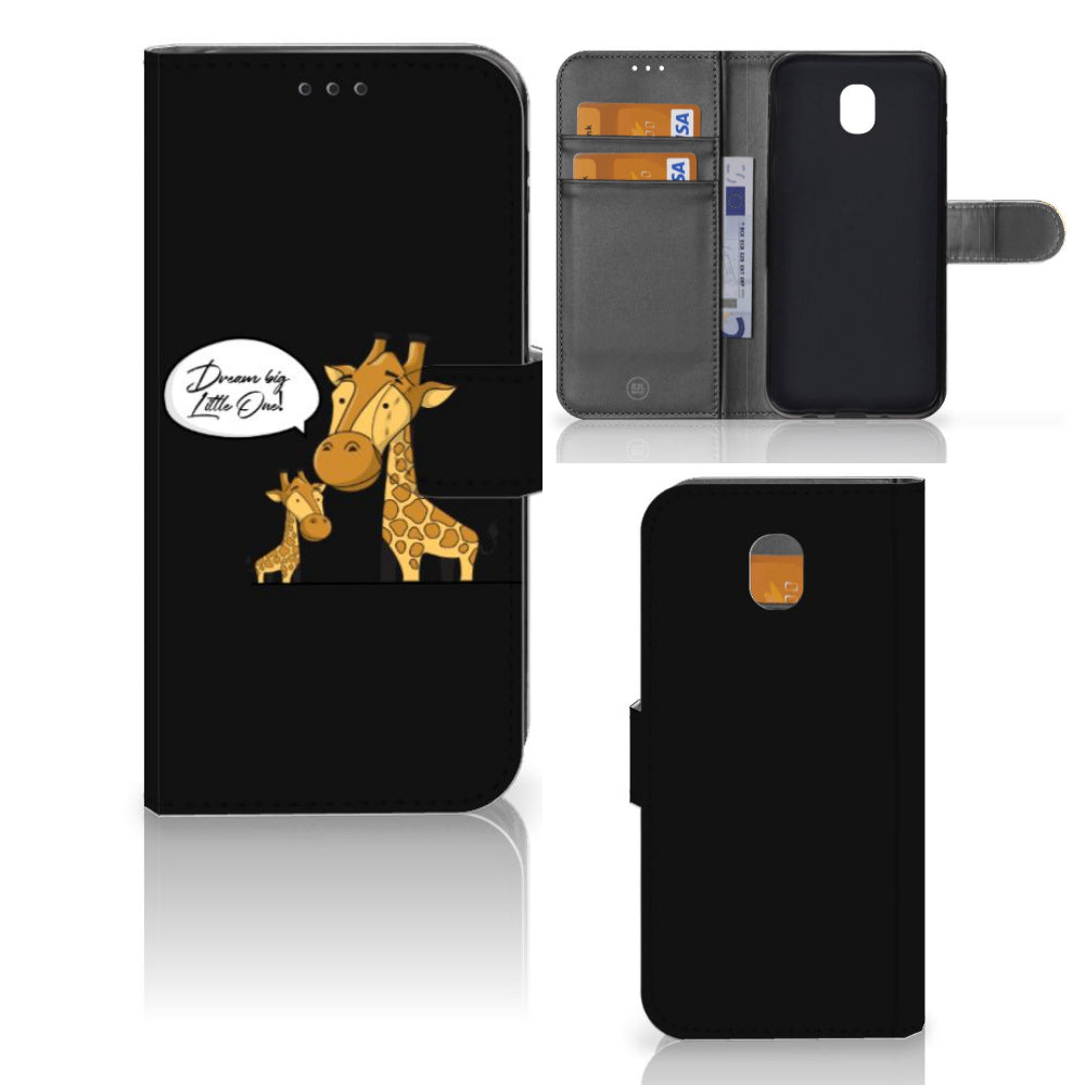 Samsung Galaxy J5 2017 Leuk Hoesje Giraffe