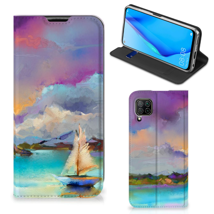 Bookcase Huawei P40 Lite Boat - B2C Telecom