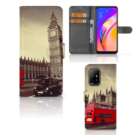 OPPO Reno5 Z | A94 5G Flip Cover Londen