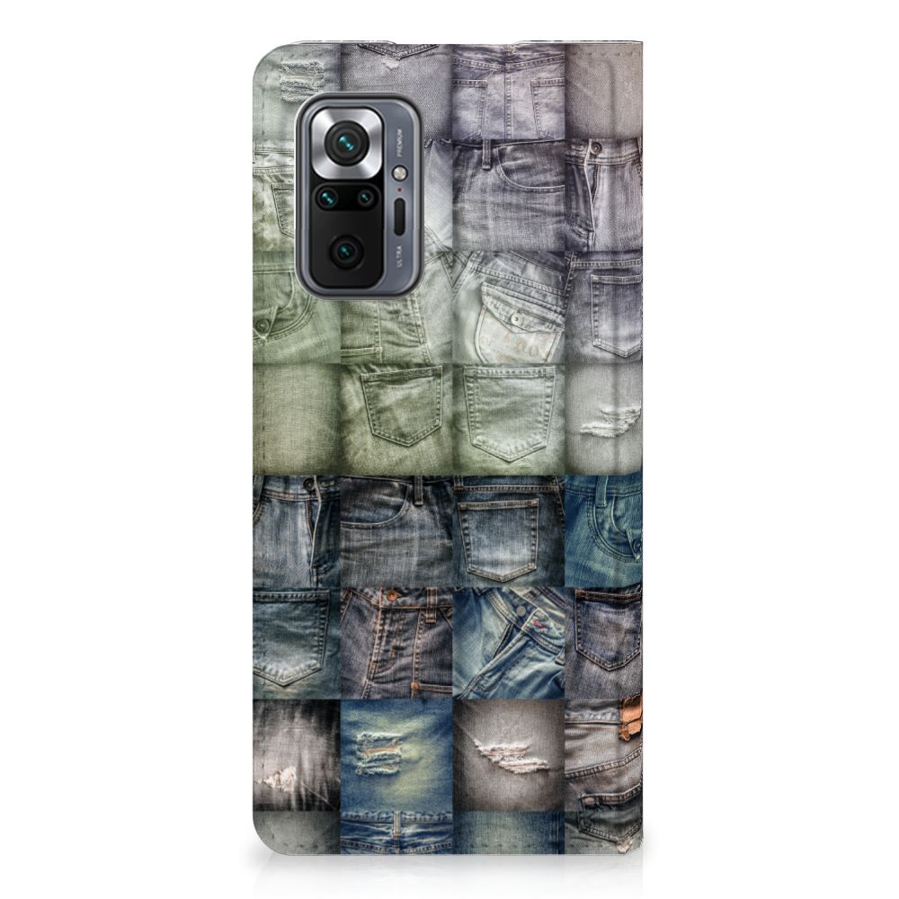 Hippe Standcase Xiaomi Redmi Note 10 Pro Spijkerbroeken - B2C Telecom