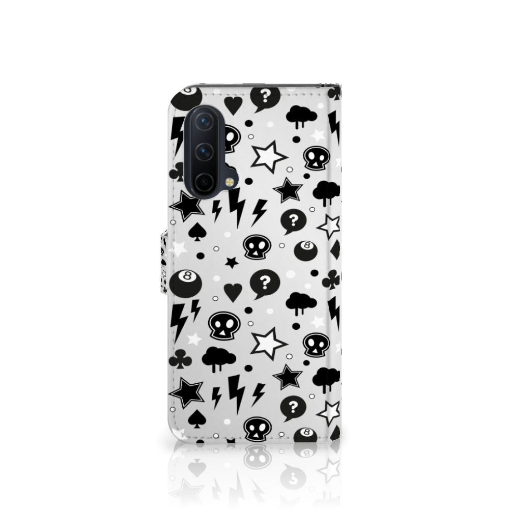 Telefoonhoesje met Naam OnePlus Nord CE 5G Silver Punk