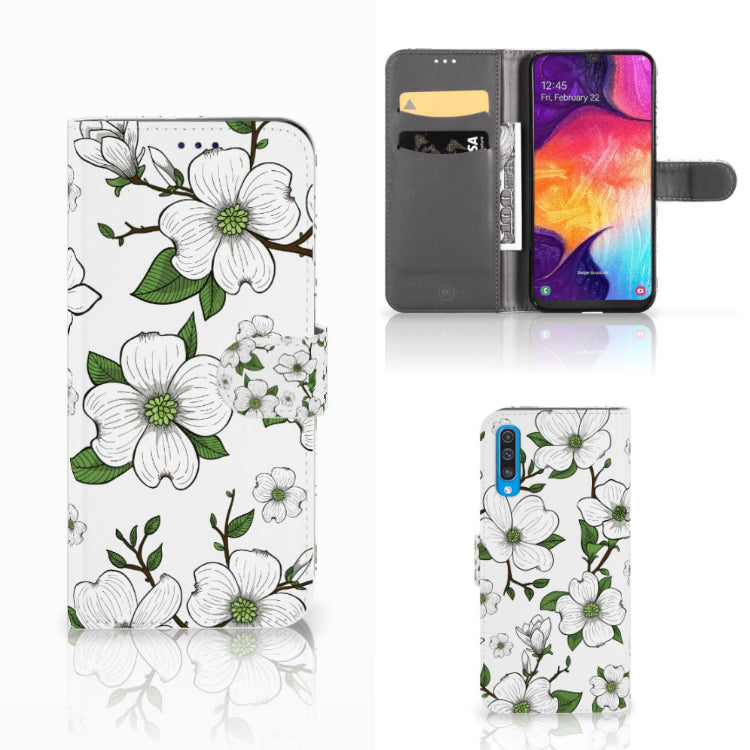 Samsung Galaxy A50 Hoesje Dogwood Flowers