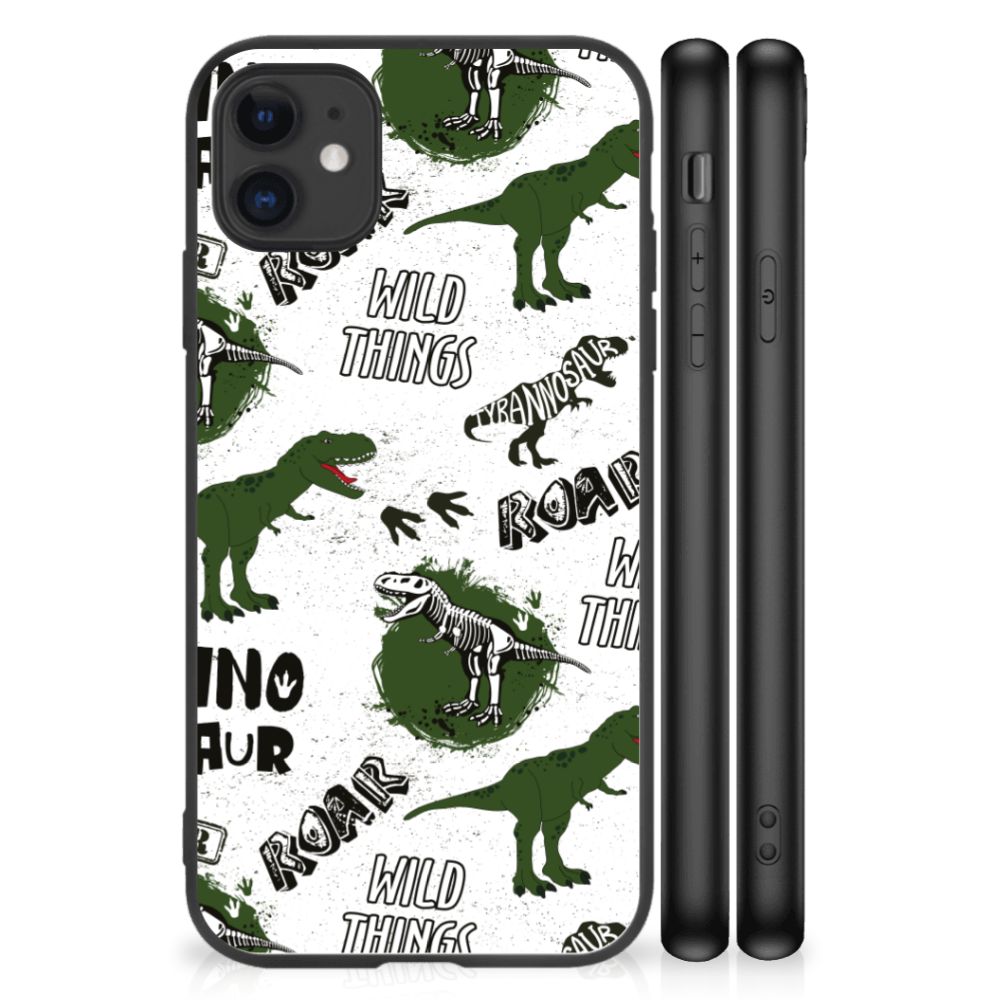 Dierenprint Telefoonhoesje voor iPhone 11 Dinosaurus B2C Telecom