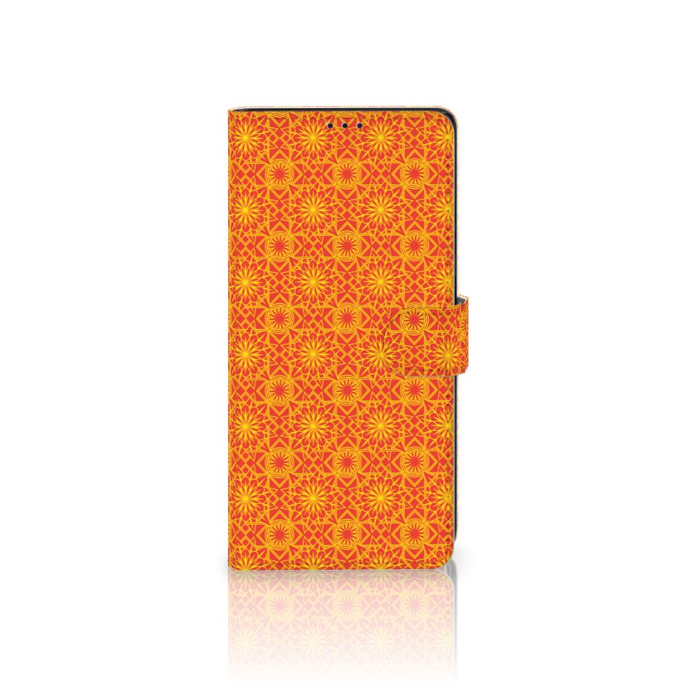 Samsung Galaxy Note20 Ultra Telefoon Hoesje Batik Oranje
