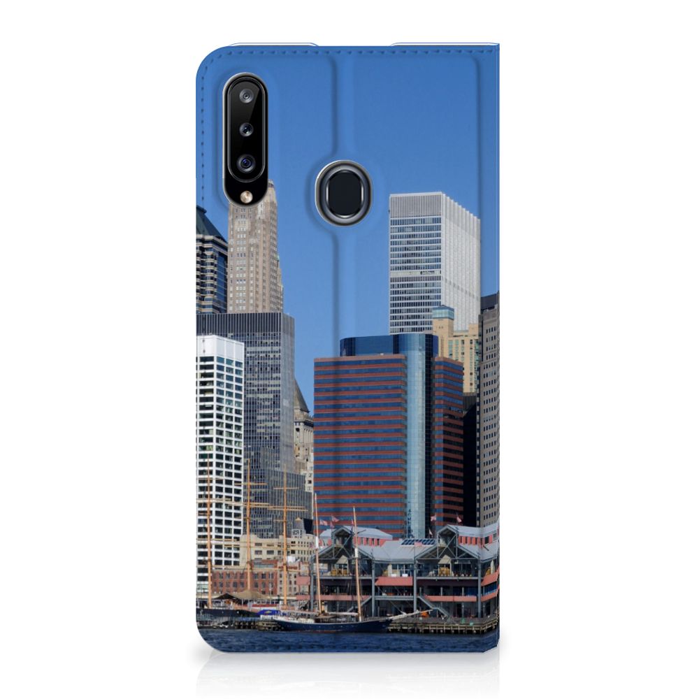 Samsung Galaxy A20s Book Cover Vrijheidsbeeld - B2C Telecom