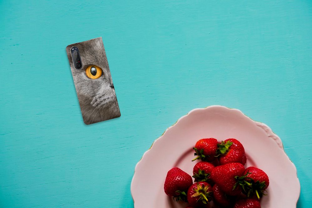 Hoesje maken Sony Xperia 5 II Britse Korthaar - B2C Telecom