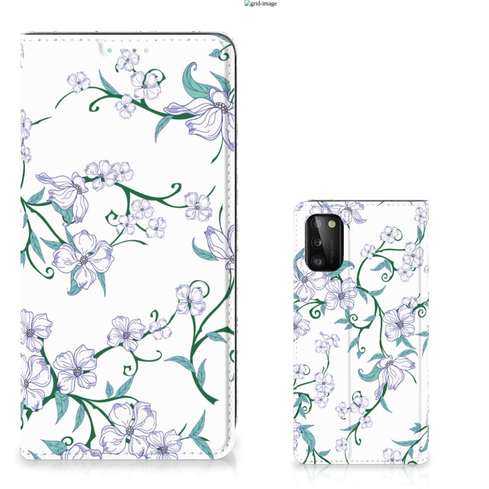 Samsung Galaxy A41 Uniek Smart Cover Blossom White