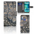 Xiaomi Mi A2 Lite Telefoonhoesje met Pasjes Krokodillenprint