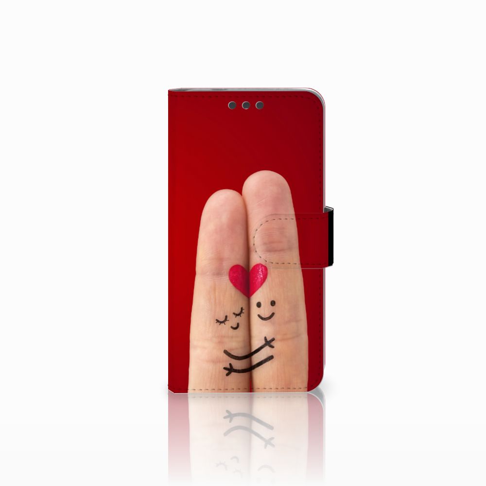 Microsoft Lumia 650 Wallet Case met Pasjes Liefde - Origineel Romantisch Cadeau
