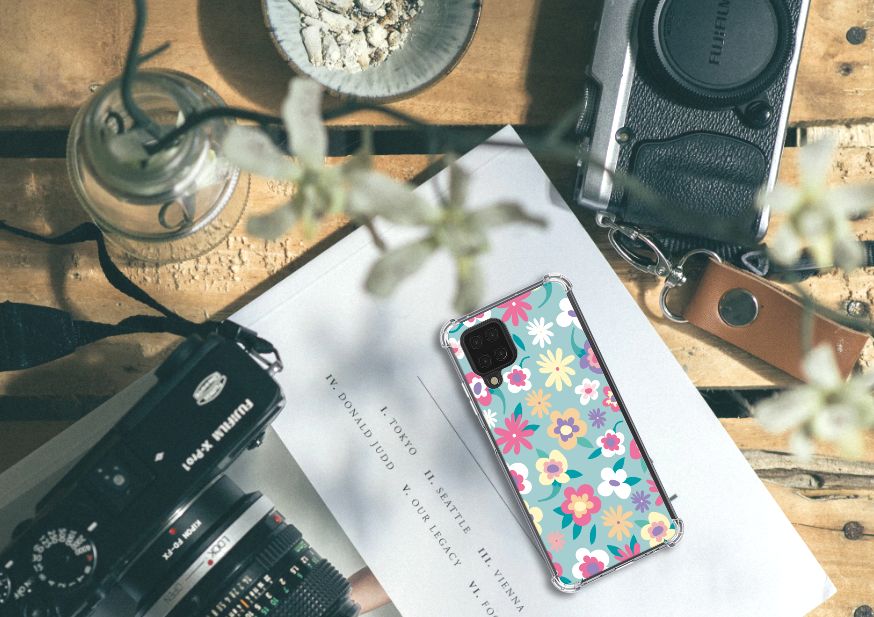 Samsung Galaxy A12 Case Flower Power