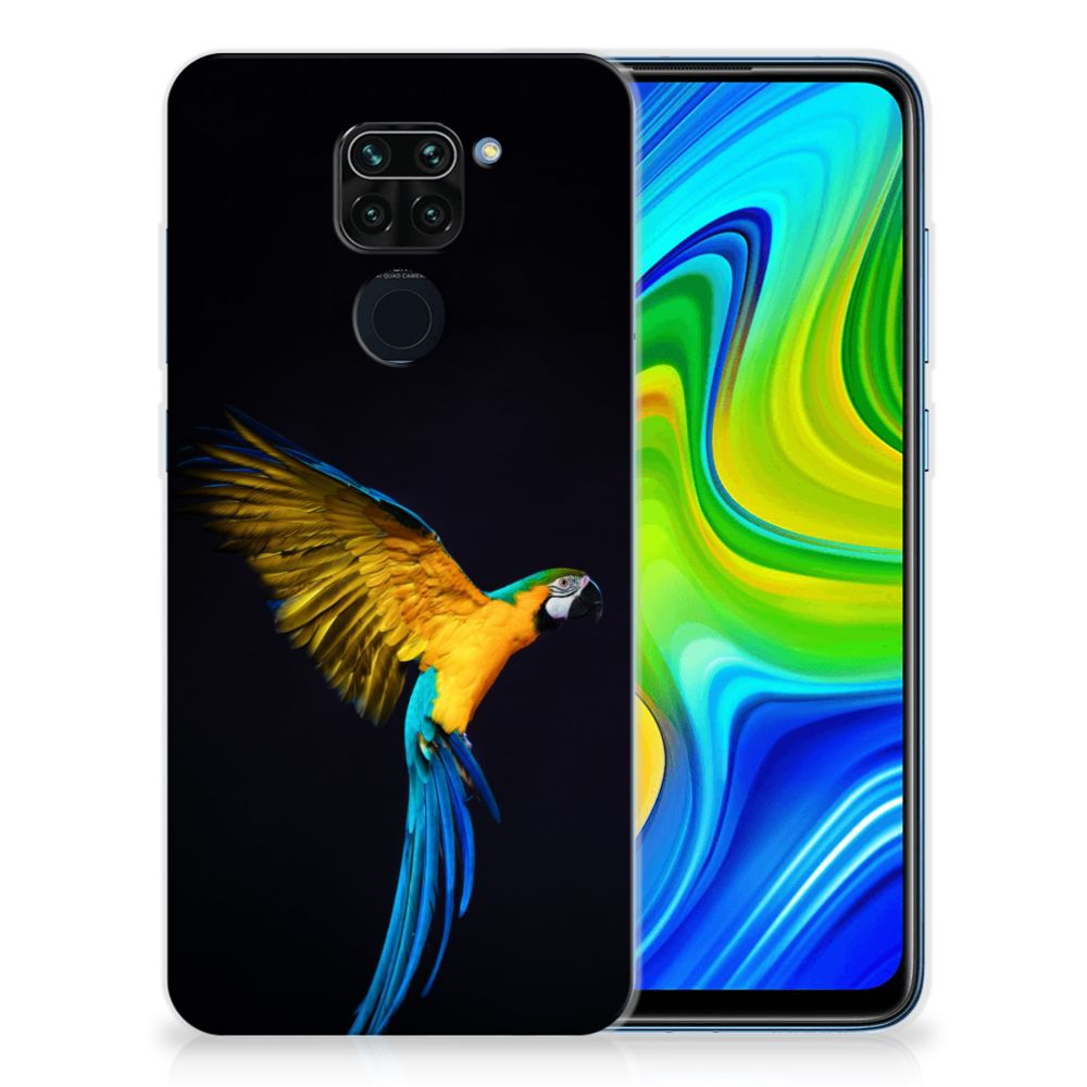 Xiaomi Redmi Note9 TPU Hoesje Papegaai B2C Telecom