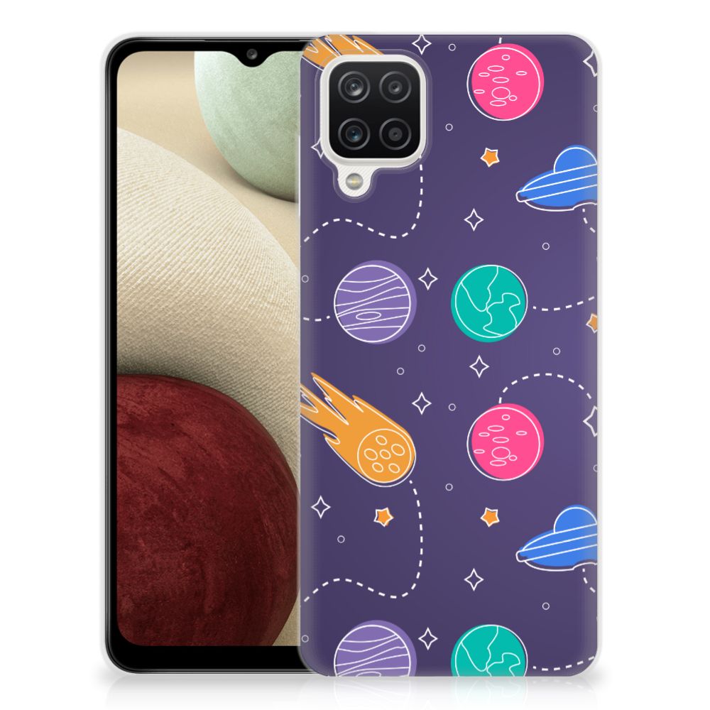 Samsung Galaxy A12 Silicone Back Cover Space