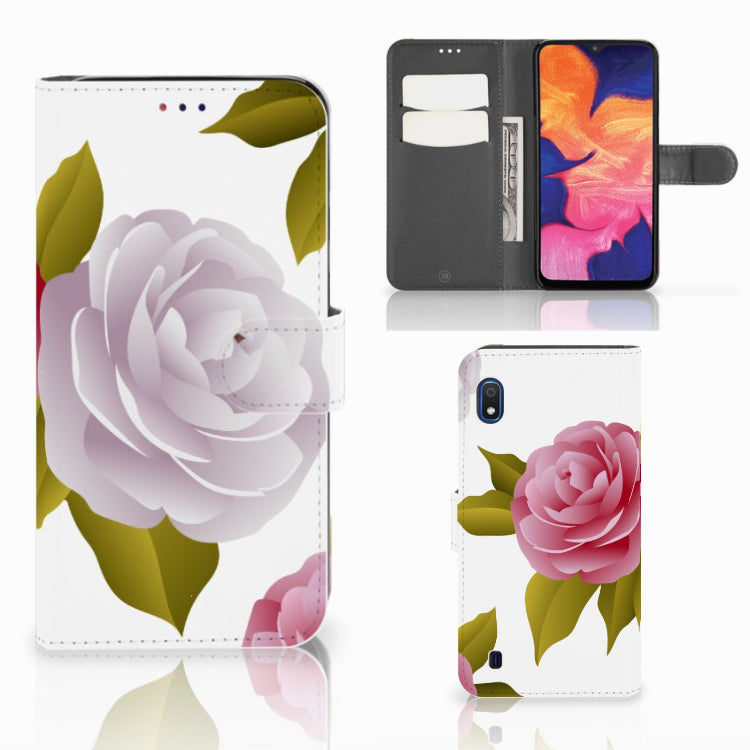 Samsung Galaxy A10 Hoesje Roses