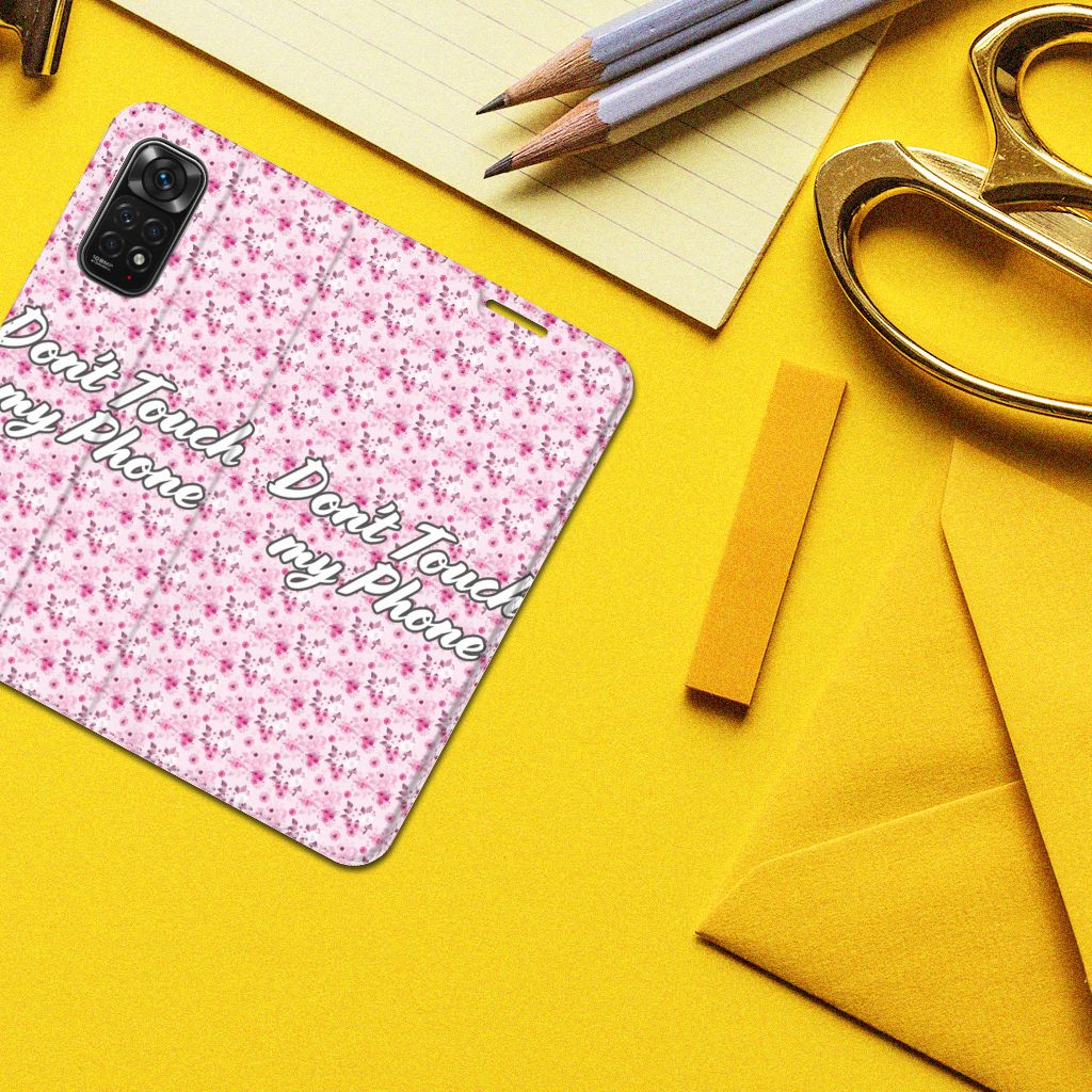 Xiaomi Redmi Note 11/11S Design Case Flowers Pink DTMP - B2C Telecom