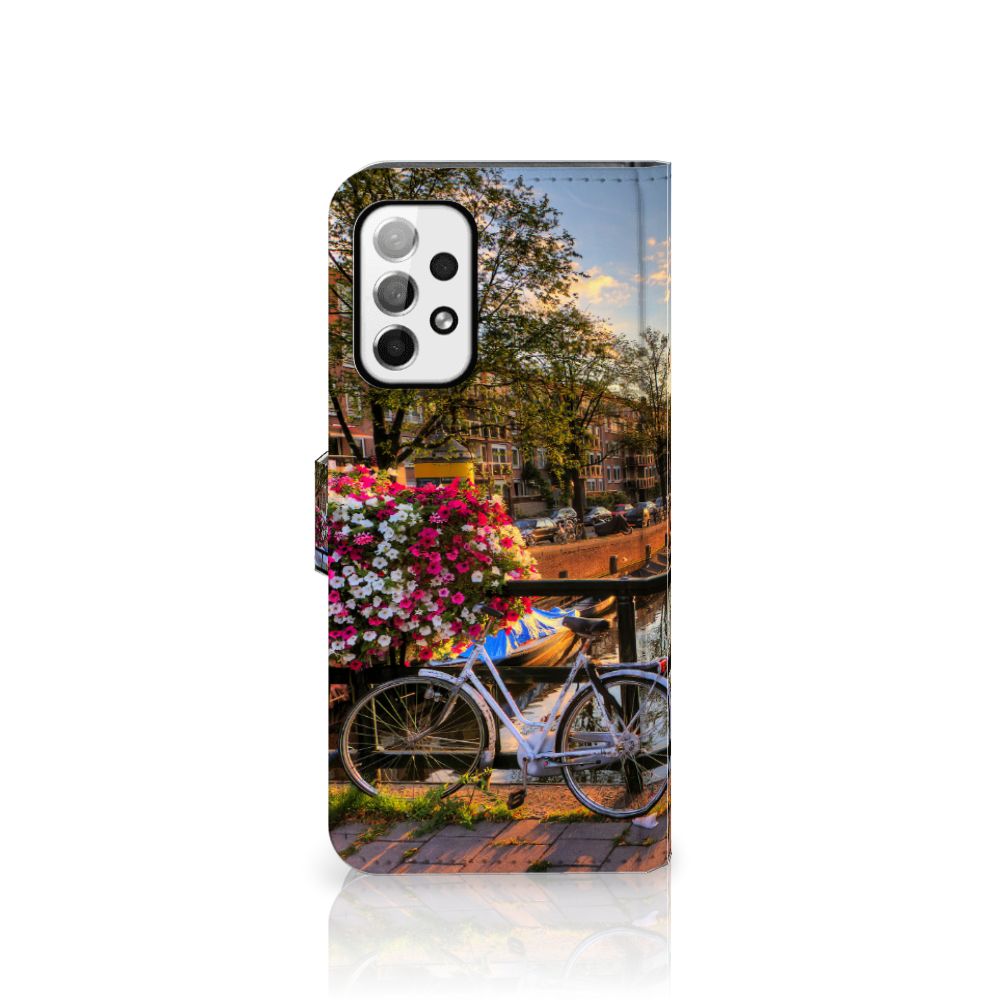 Samsung Galaxy A73 5G Flip Cover Amsterdamse Grachten