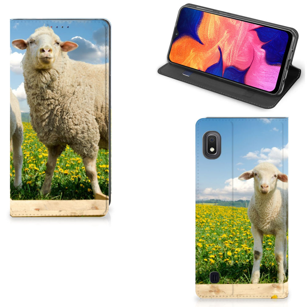 Samsung Galaxy A10 Hoesje maken Schaap en Lammetje