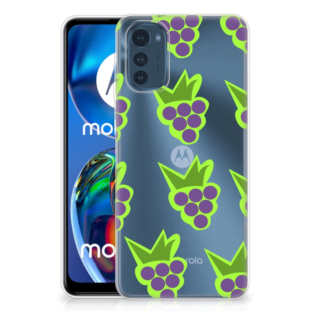 Motorola Moto E32/E32s Siliconen Case Druiven B2C Telecom