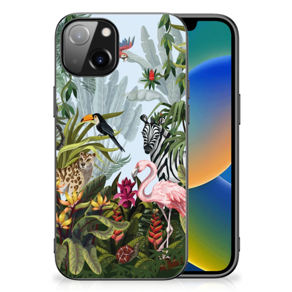 Dierenprint Telefoonhoesje voor Apple iPhone 13 | iPhone 14 Jungle B2C Telecom
