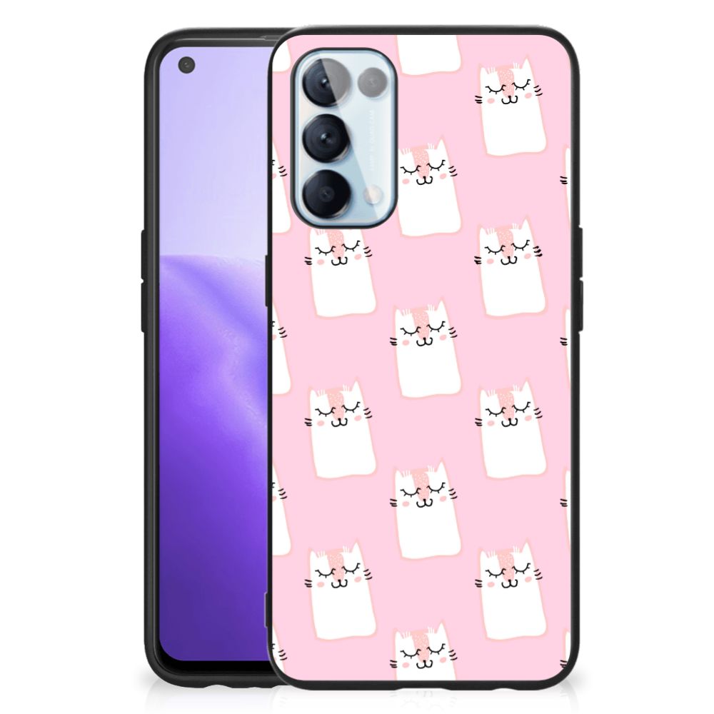 OPPO Reno5 5G | Find X3 Lite Dierenprint Telefoonhoesje Sleeping Cats