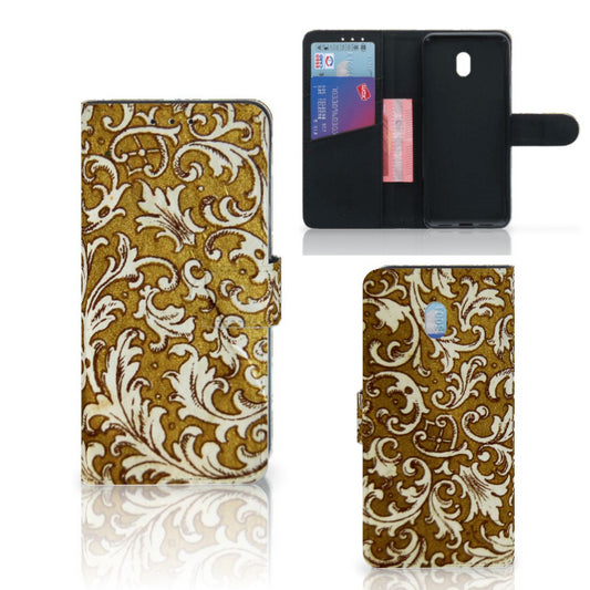 Wallet Case Xiaomi Redmi 8A Barok Goud