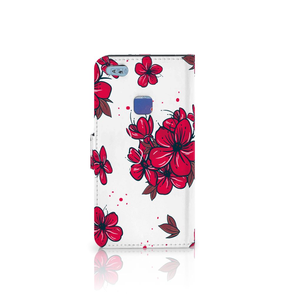 Huawei P10 Lite Hoesje Blossom Red