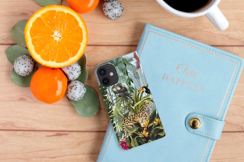 Hoesje maken voor iPhone 12 Mini Jungle - B2C Telecom
