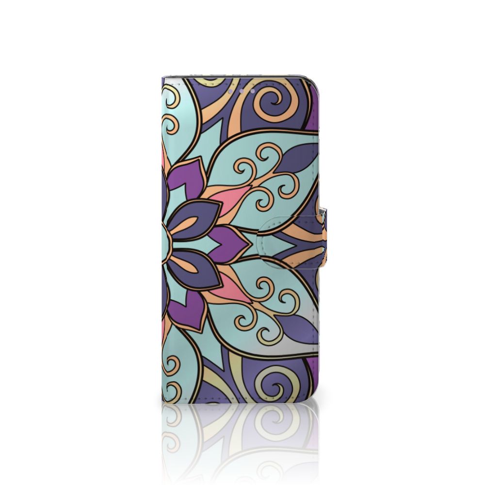 OnePlus Nord CE 5G Hoesje Purple Flower