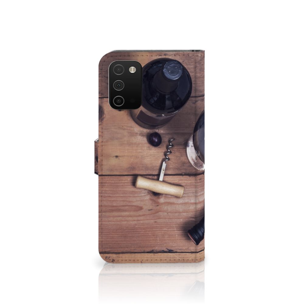 Samsung Galaxy A03s Book Cover Wijn