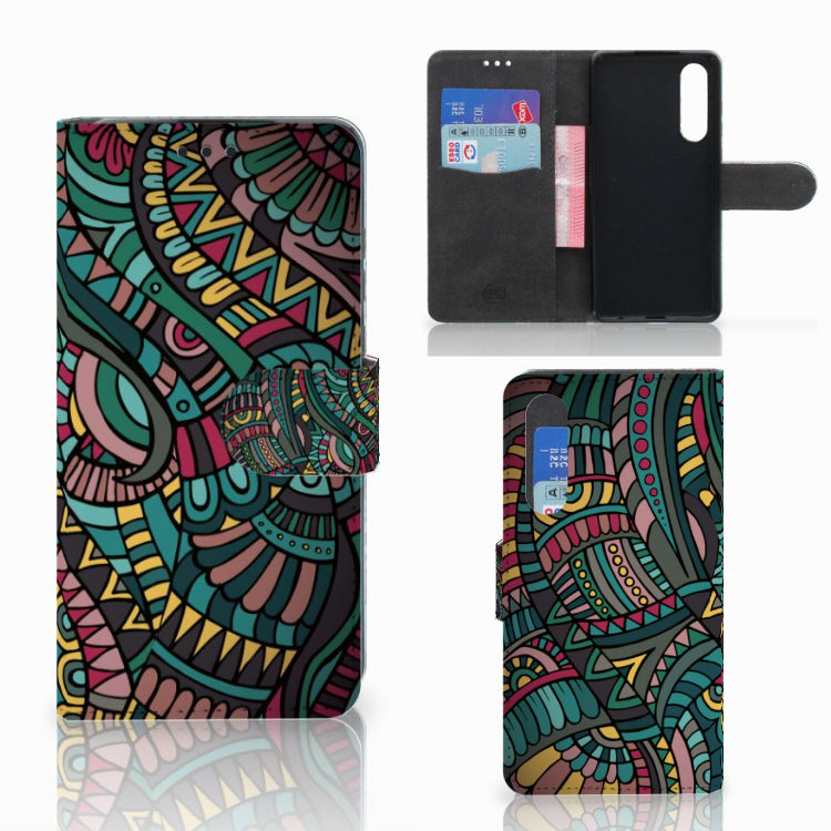 Huawei P30 Telefoon Hoesje Aztec