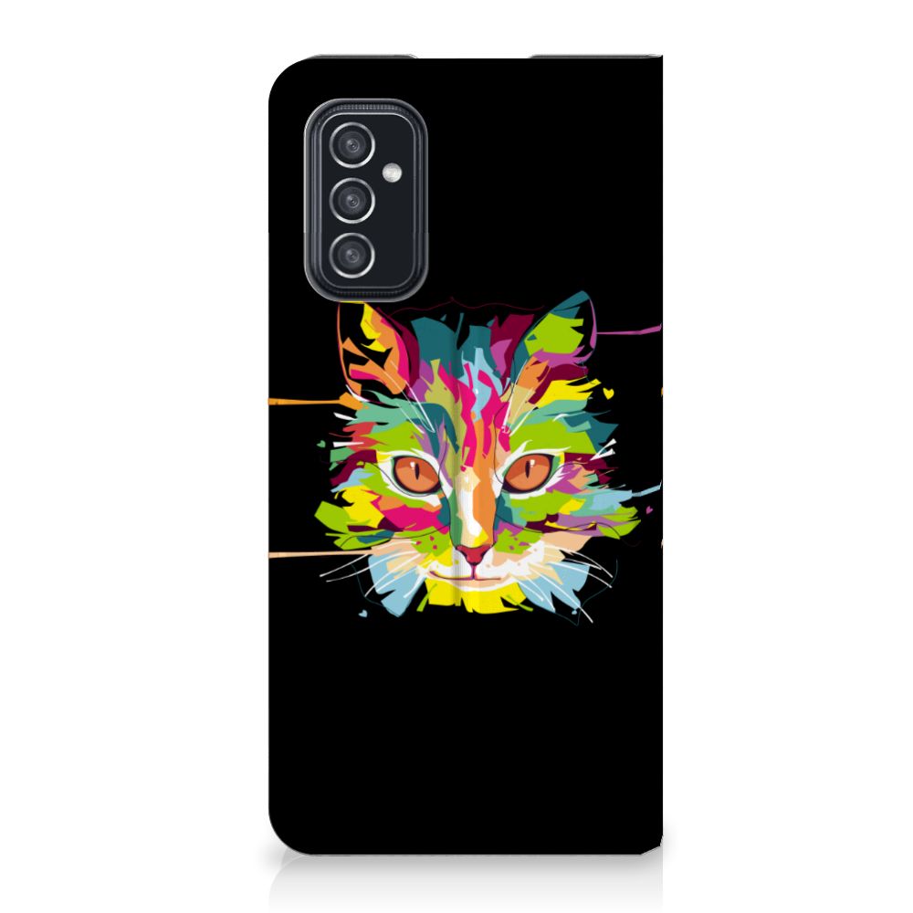 Samsung Galaxy M52 Magnet Case Cat Color - B2C Telecom