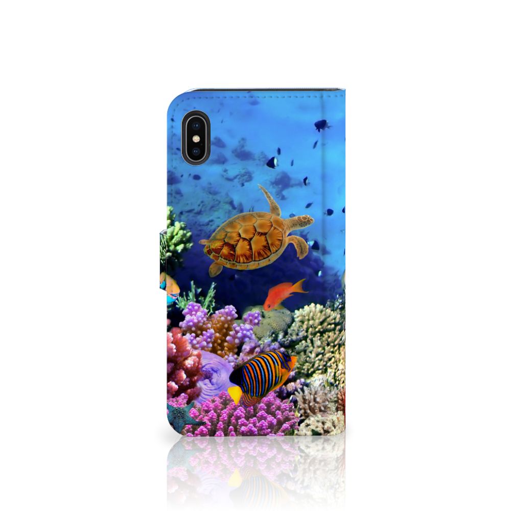 Apple iPhone Xs Max Telefoonhoesje met Pasjes Vissen