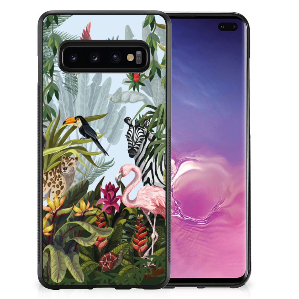 Back Cover voor Samsung Galaxy S10+ Jungle