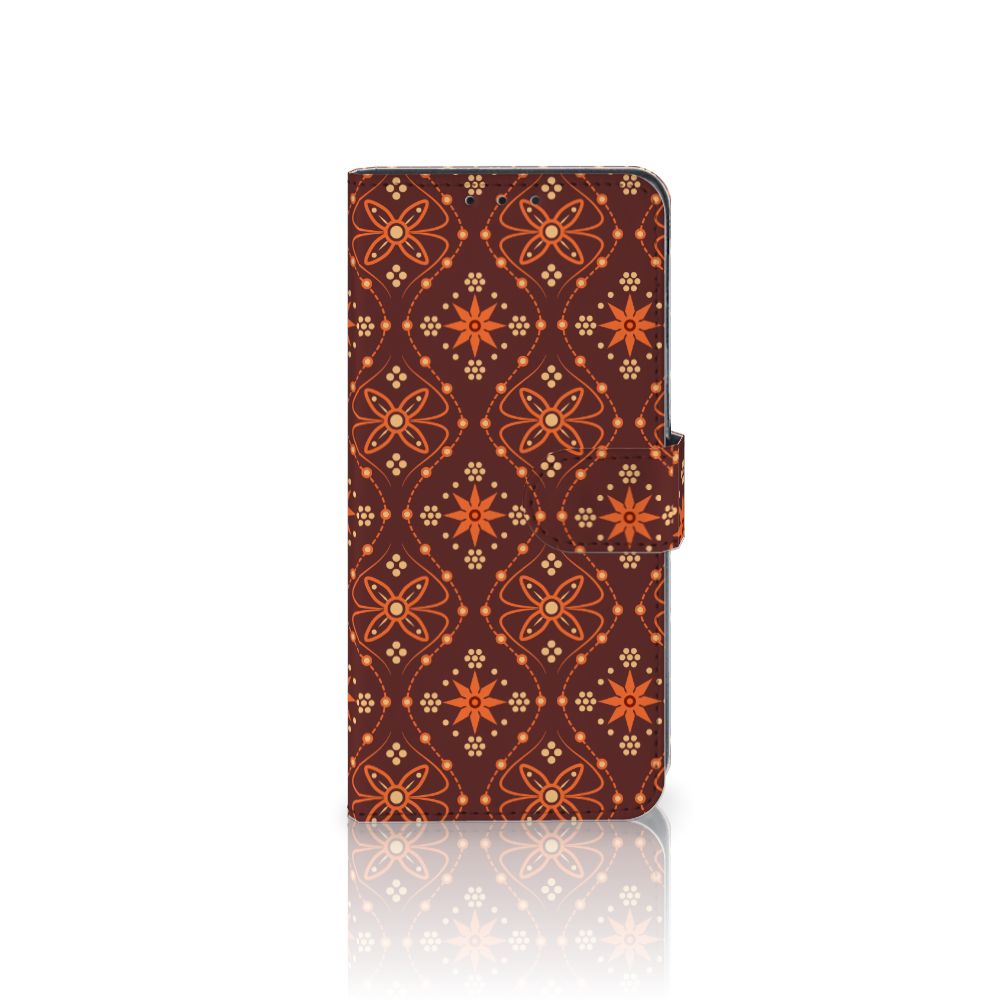 Alcatel 1S 2020 Telefoon Hoesje Batik Brown