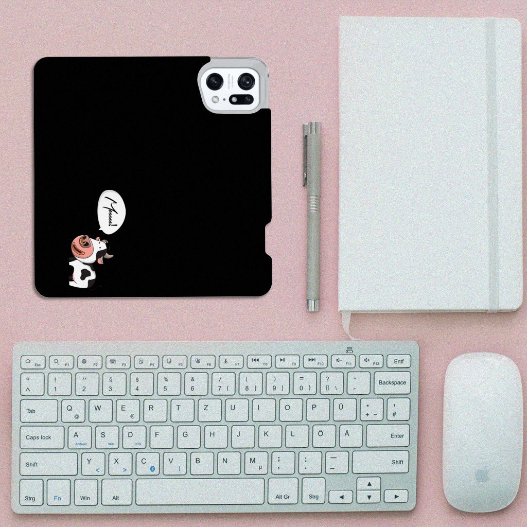 OPPO Find X5 Pro Magnet Case Cow - B2C Telecom