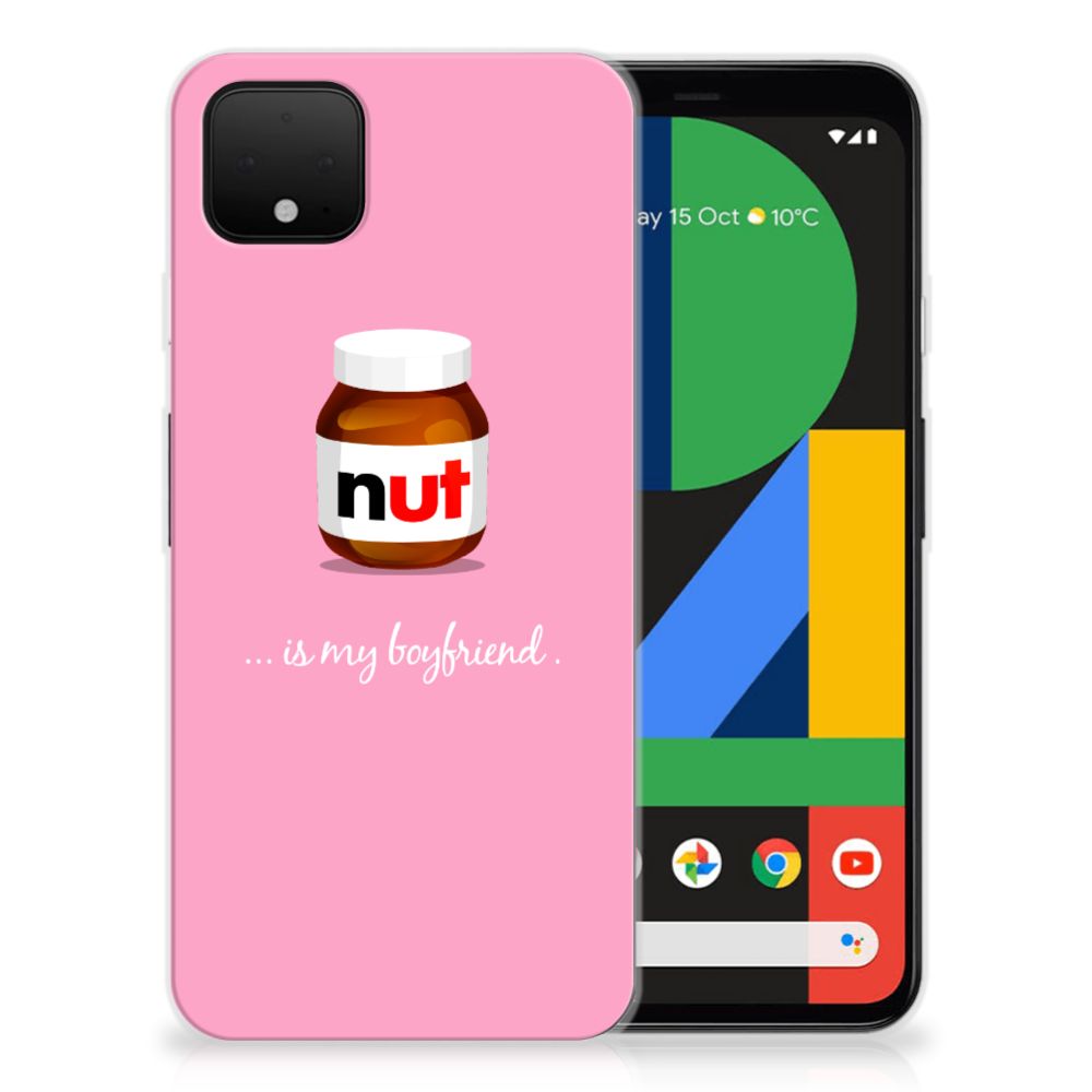 Google Pixel 4 XL Siliconen Case Nut Boyfriend