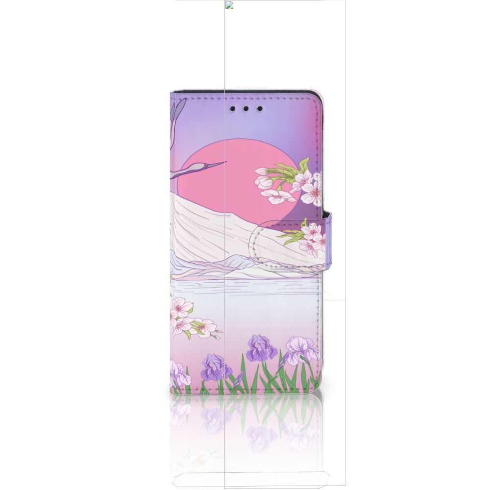 Huawei Ascend P8 Lite Telefoonhoesje met Pasjes Bird Flying