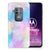 Hoesje maken Motorola One Zoom Watercolor Light