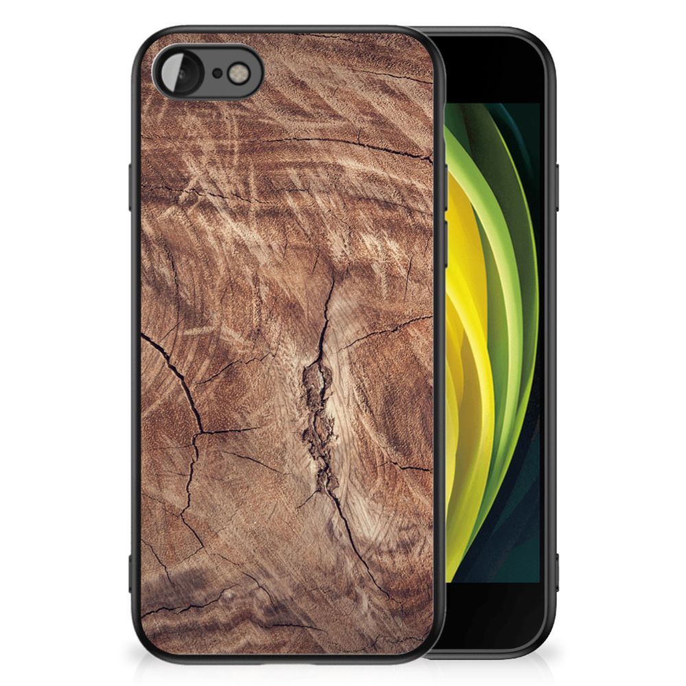 iPhone SE 2022 | SE 2020 | 7/8 Houten Print Telefoonhoesje Tree Trunk