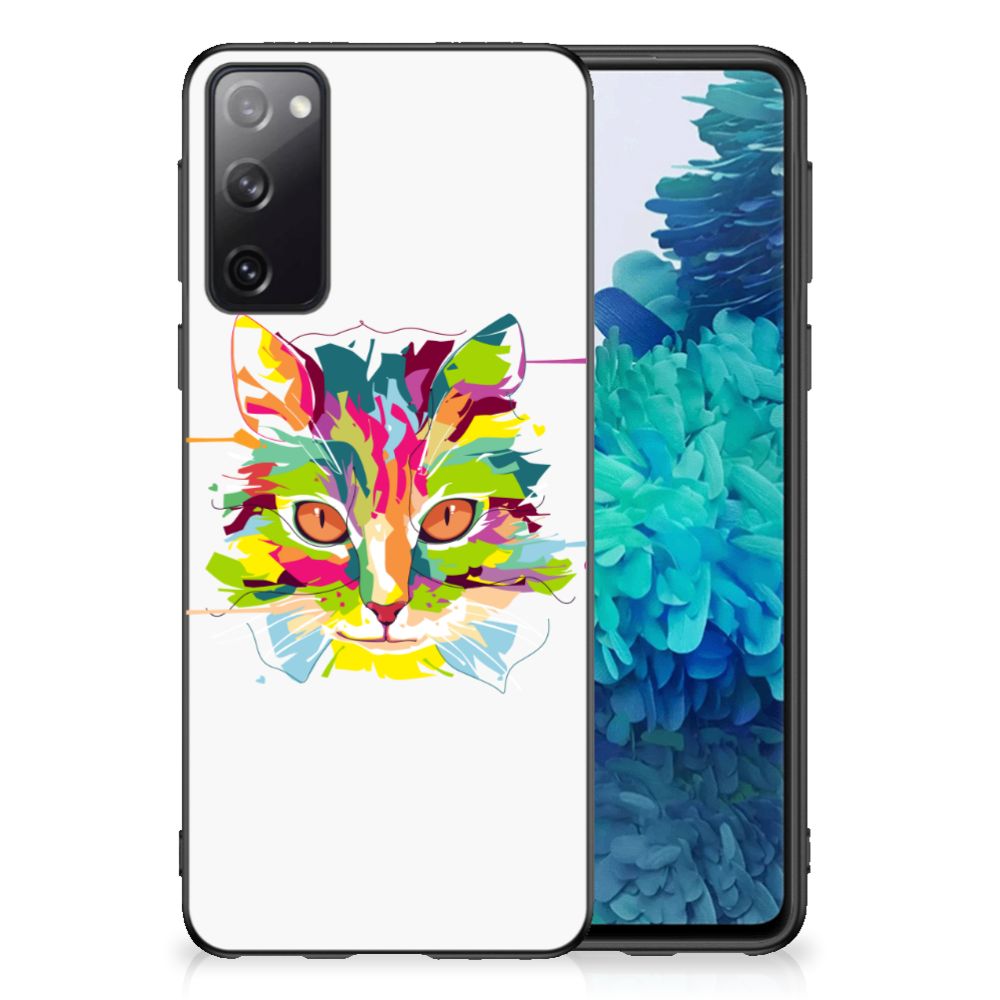 Samsung Galaxy S20 Bumper Hoesje Cat Color