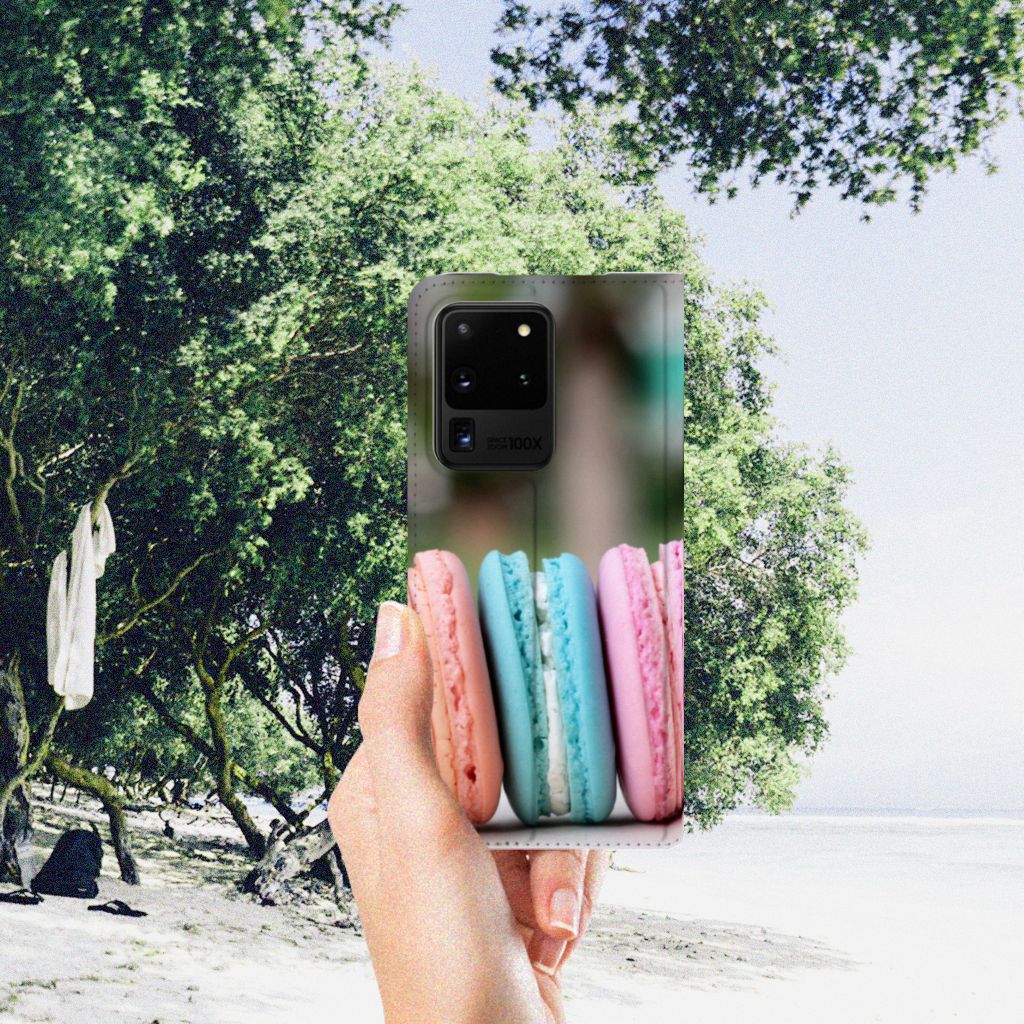 Samsung Galaxy S20 Ultra Flip Style Cover Macarons - B2C Telecom